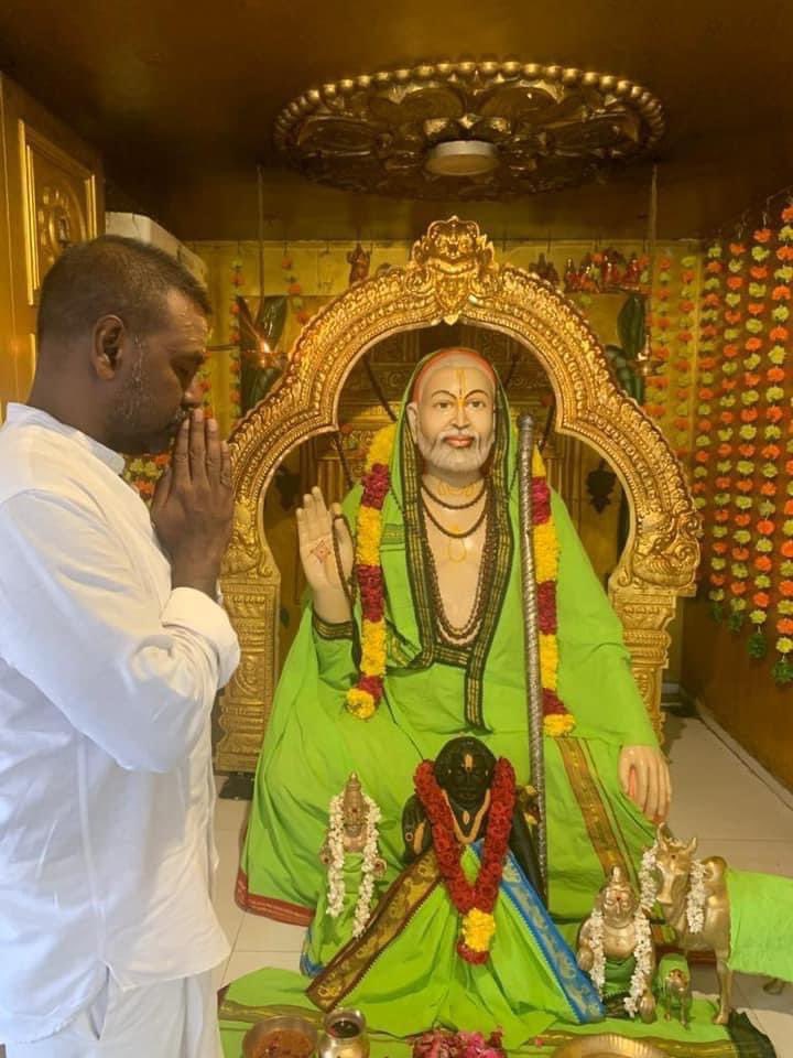 offl_Lawrence's tweet photo. Happy Thursday everyone! I pray Raghavendra swamy for all your dreams to come true 🙏🏼🙏🏼 https://t.co/bTajMq7klo