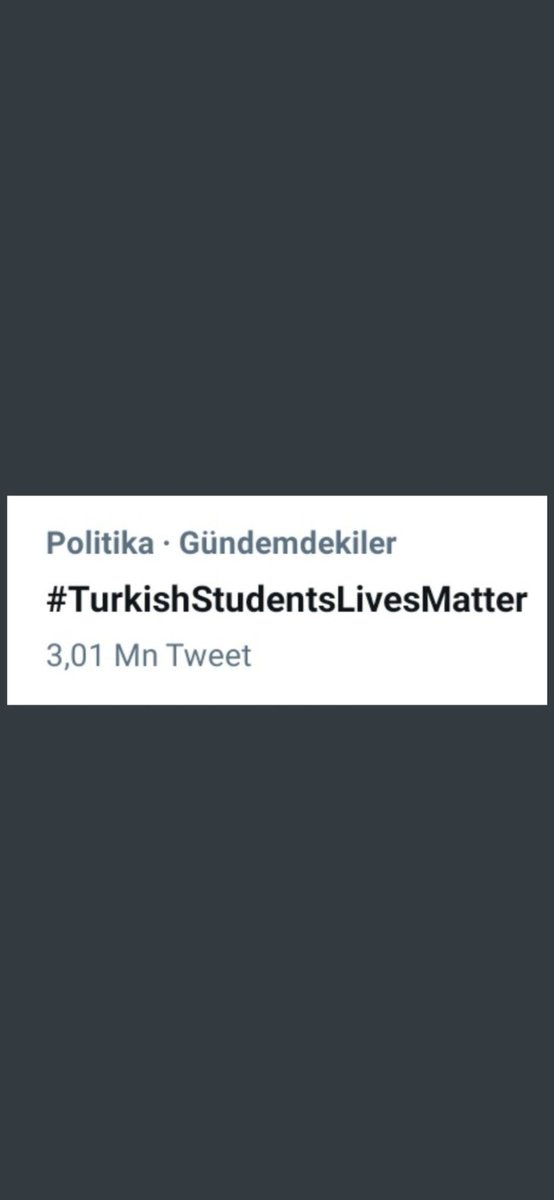 Bunu da biz başardık durmak yokk zafer bizim olsun hedef 3 milyon twet

#MeclisDeğilOkullarKapatılsın