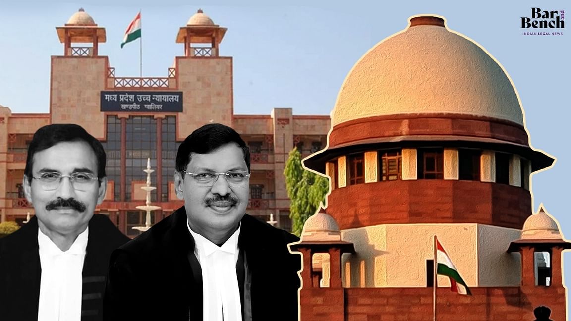 barandbench's tweet photo. [BREAKING] Supreme Court orders reinstatement of ex-Madhya Pradesh District Judge who resigned alleging sexual harassment by High Court judge

report by @DebayonRoy 

#SupremeCourtofIndia #SupremeCourt 

Read story: https://t.co/Rbfp4321NM https://t.co/mAaciYXjT6