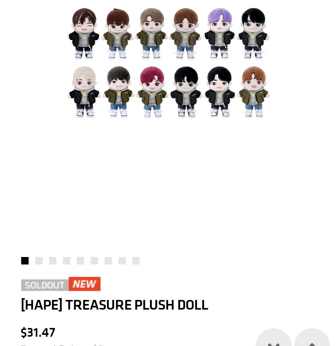 TREASURE PLUSH DOLL