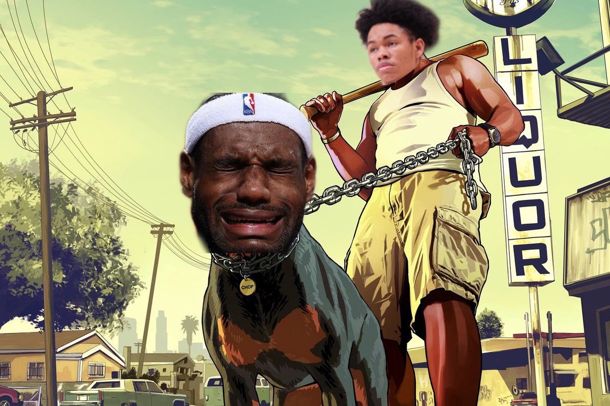 AyeDak_'s tweet photo. ANFERNEE SIMONS OWNS LeBron https://t.co/h8pSvQyx10