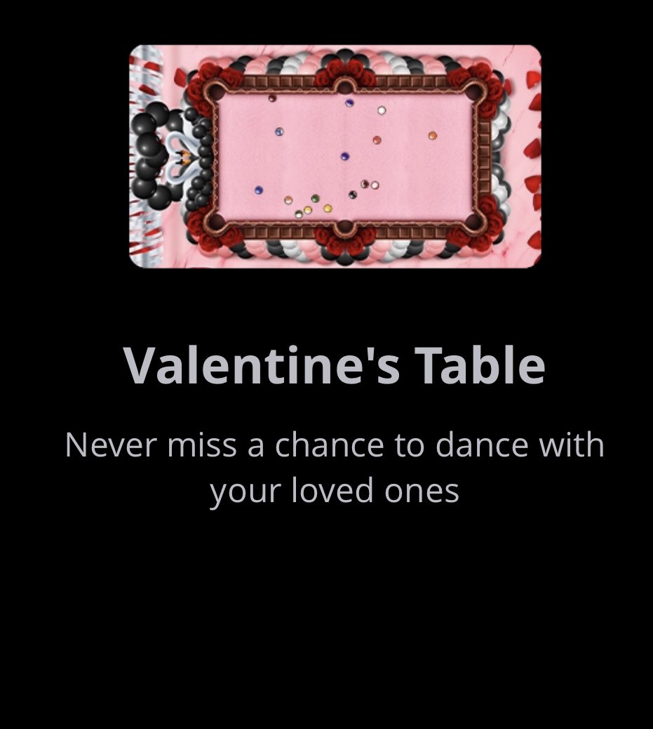 แจกโต๊ะ pool 🎱
☠⃪⃥͊   rt + fl <a href="/swe3tpat/">จ่าแพท</a>  ( 1 ea )
༻⃒̶  เลือกได้1โต๊ะ รายงานตัวภายใน5นาที
สุ่มวันที่ 14/02 เวลา 1ทุ่ม #ปาทู