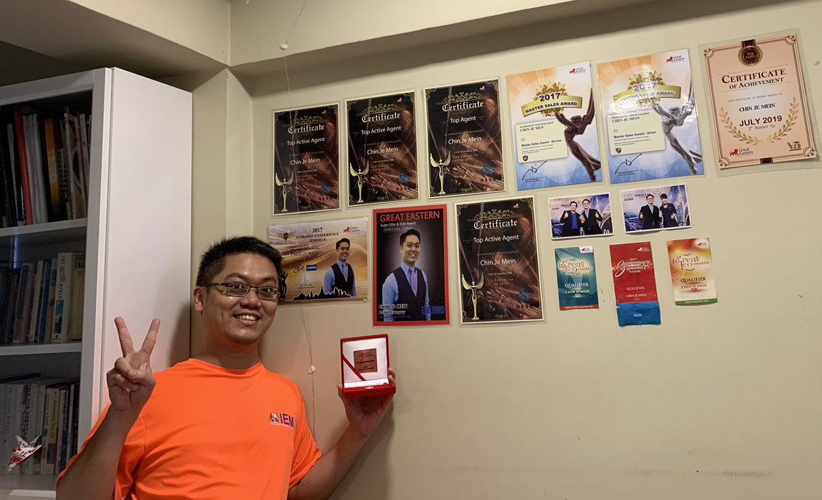 Praise God for all the blessings 🙏🙏

Thank you Great Eastern for the new toy. 🤗🤗

Appreciate all my clients who propel me to where I am today. ☺️☺️

I promise to give my best in 2022! 💪💪