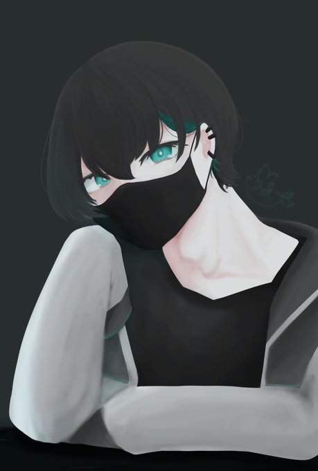 黒マスクのtwitterイラスト検索結果 古い順