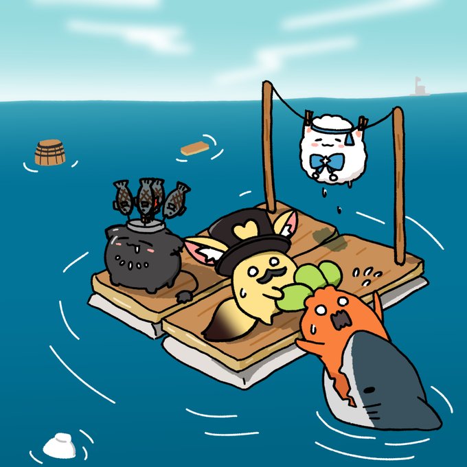 「bucket fishing」 illustration images(Latest)