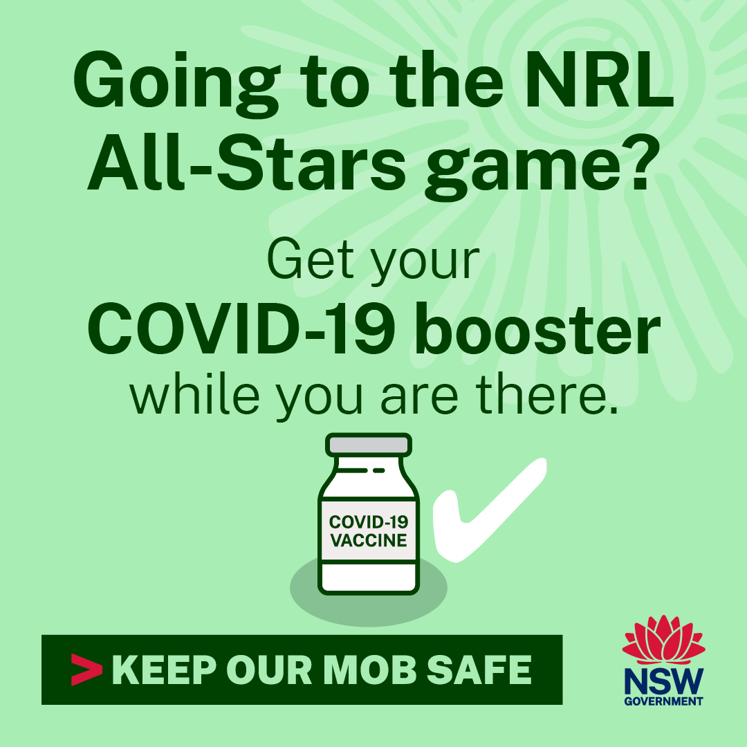 For the next 4 weekends, all 40+ <a href="/NSWHealth/">NSW Health</a> vax hubs are taking walk-ins. And so are pop-up clinics across NSW, including one 4-8pm this Saturday at Parramatta Stadium for the <a href="/NRL/">NRL</a> Indigenous All Stars game. It's never been easier to get that 3rd shot. nsw.gov.au/.../nsw-health…