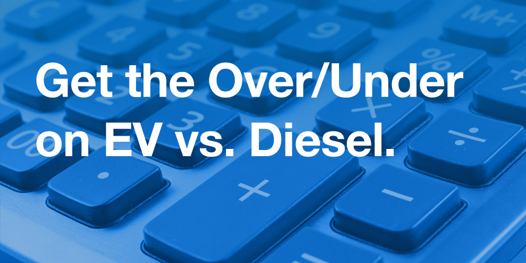 EV versus diesel. Which is best for your operation? Let our Total Cost of Ownership (TCO) Calculator do the math.fal.cn/3m2kR 
#ElectrificationDelivered #ElectricTrucks #Sustainability