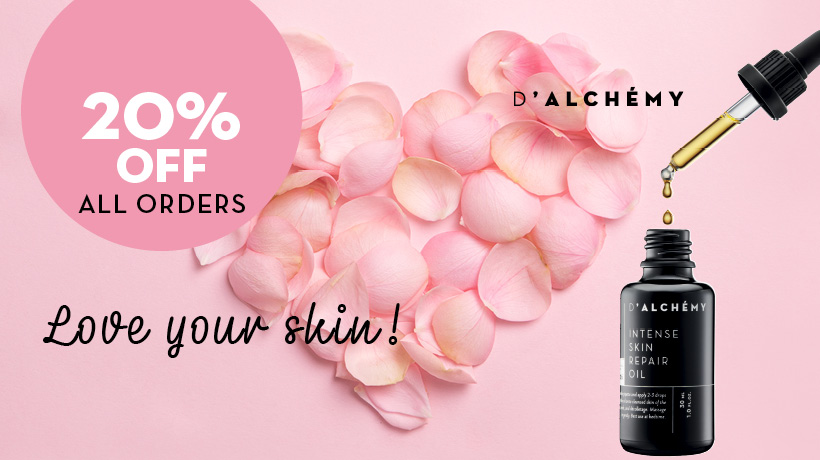 #ValentinesDay is fast approaching! 💖How best to treat your loved ones this February? With D’ALCHÈMY products, of course! 🎁
Enter code LOVE20 at checkout to get 20% off your order😍