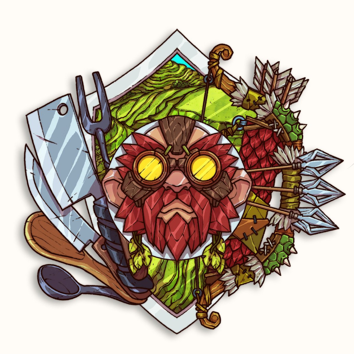 FungeMeButt's tweet photo. @TheJenuxs Looking for NFT projects?? Look no further brother >:) this CREST will shine above the rest .... TO VALHALLA!!! @LineageNFT https://t.co/Uu5PqEFi4y