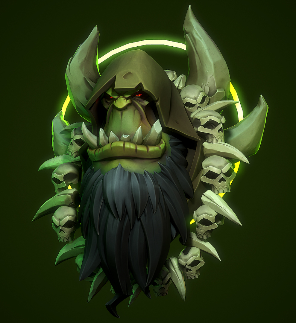 ChrisHopgood's tweet image. My goal this year is to finish off a lot of personal projects that have been sitting on the shelf. First up was this Gul'dan bust. Some more shots and link to original concept art by Yao Deng here:
artstation.com/artwork/DAmQGy