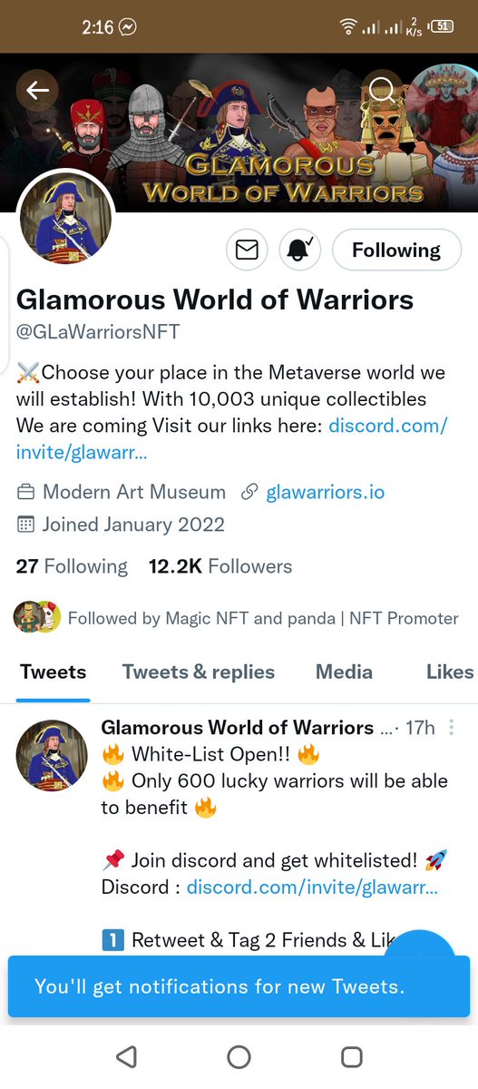 Skylarks__'s tweet photo. @GLaWarriorsNFT https://t.co/0XjxCtPIVc