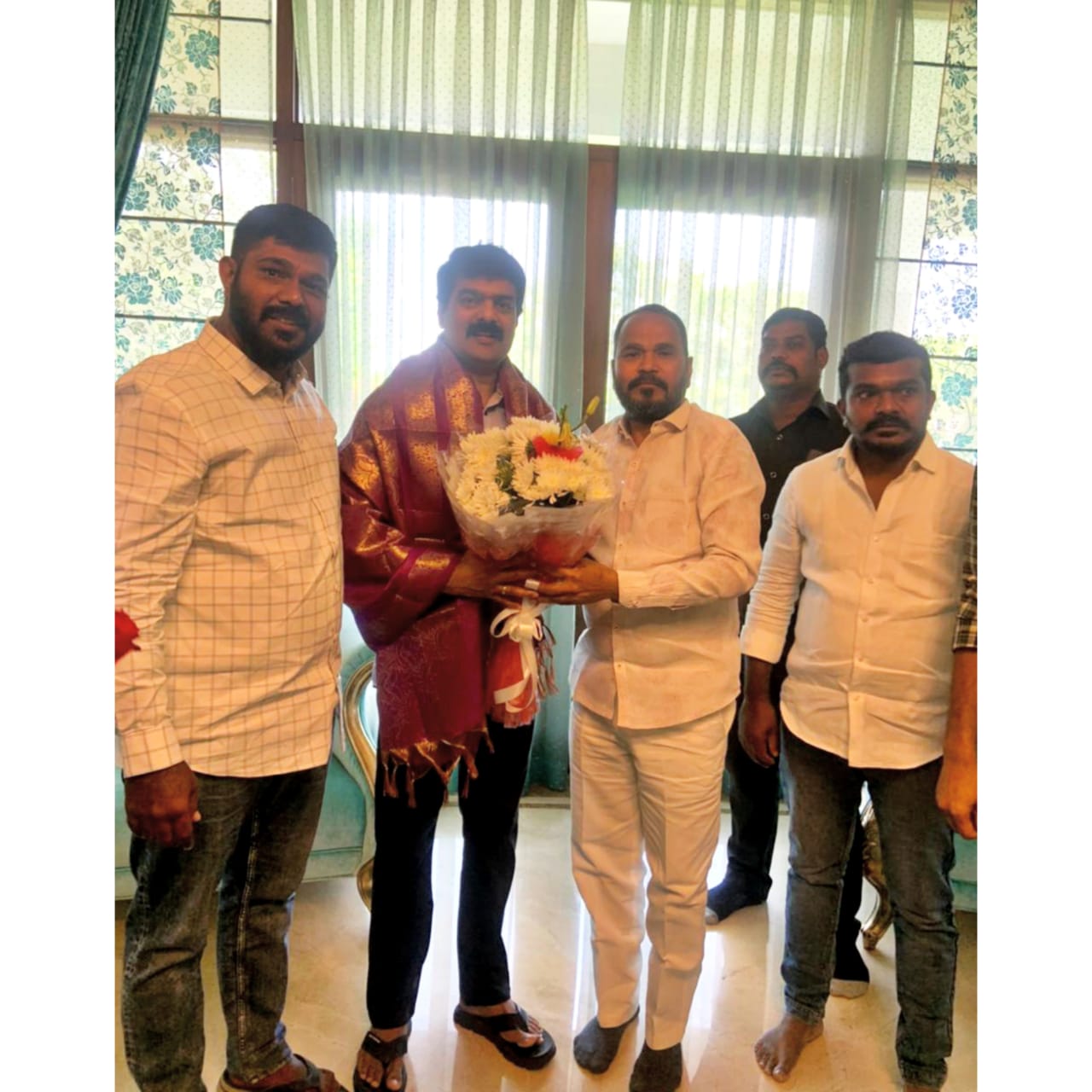 Met Bro.Anil kumar Anna garu and wished Happy Birthday  
