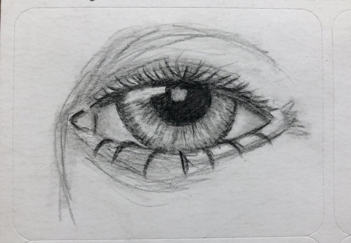 Ezras_Writing's tweet image. First sketch on my new drafting table! #draftingtable #pencilart #pencilsketch #sketches #Sketching #eyes #eyedrawing #artwork