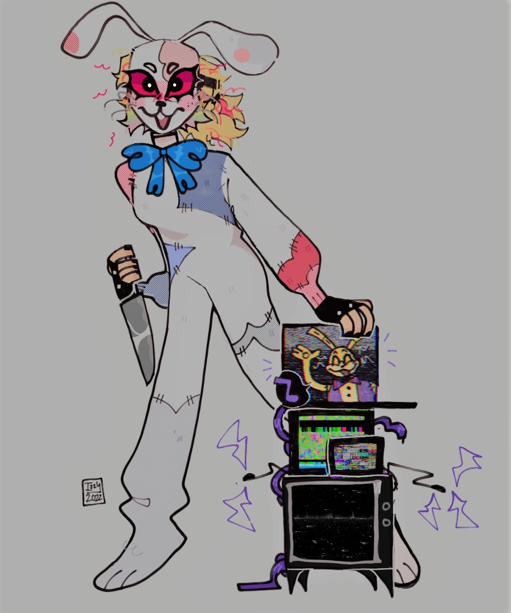 FORGOT TO POST THIS HERE but a Vanny fnaf love her #Vannyfnaf #securitybreach #fnafsb #artistsontwitter