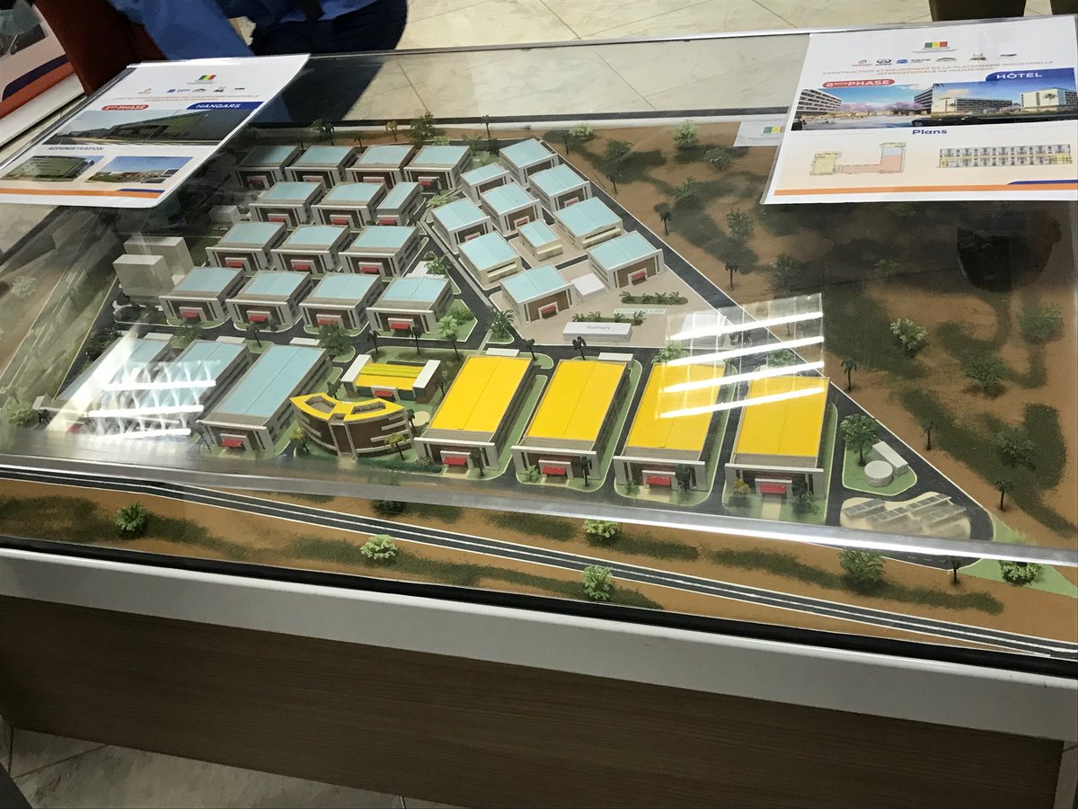 JonathanSaid1's tweet photo. I’m in #Senegal this week and yesterday visited the new industrial park the government has established (Diamniadio). Currently the initial phase is complete with 1000 jobs created (despite covid setbacks). The next phase is expected to create 22,000 more. https://t.co/p40BikvI4V