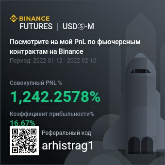 Arhistrag1's tweet photo. Кто хочет сходить ниже?
А я пока торгую и забыл про твиттер
#binance #crypto #BinanceFutures #MONEY #today #криптовалюта #биткоин #BTC https://t.co/HXP2PptEae