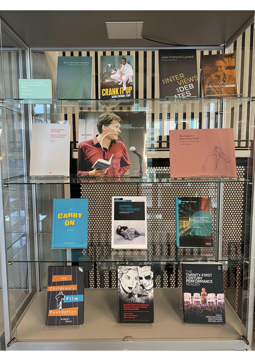 LBUArtsResearch's tweet photo. See some of our academics’ research outputs in the flesh, now on display at the new Creative Arts Building @LBU_LSA including work by @rshail1 @jill_gibbon @prfct10 @teresabrayshaw @paulthompson81 https://t.co/zV4KHTkqnI