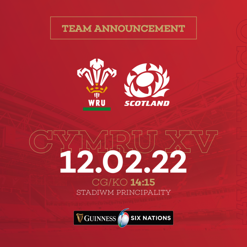 WelshRugbyUnion's tweet photo. • Team Announcement • 

Here's your Wales squad to face Scotland in the second round of the #GuinnessSixNations.

➥Bydd Jac Morgan, blaenasgellwr y gweilch, yn gwneud ei ymddangosiad cyntaf yn erbyn yr Alban dydd Sadwrn yma yn stadiwm y Principality.

#WALvSCO