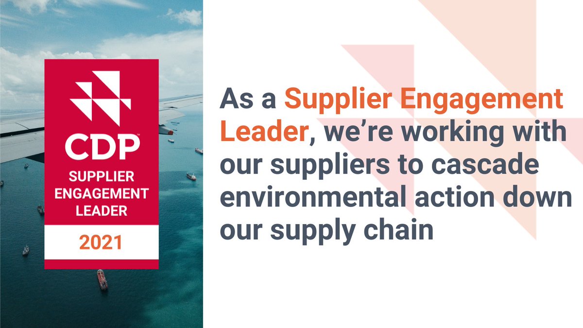 We’re delighted to have earned a place on @CDP’s 2021 Supplier Engagement Leaderboard, in recognition of our efforts to measure and reduce climate risk within our supply chain: cdp.net/en/research/gl… #CDPSupplyChain @CDP @BTGroup @S_Bhon