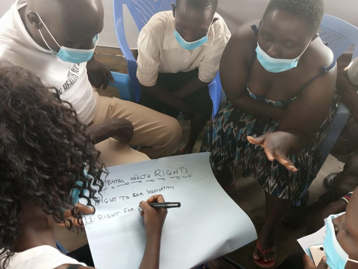 Yesterday we facilitated a session on mental health during covid 19 pandemic. The struggles experienced when it set in, and  how youth sailed through them were highlighted.  We were able to set out local referral pathways.  
#mentalhealth
#mentalhealthawareness 
<a href="/Step/">Step</a> Up CBO