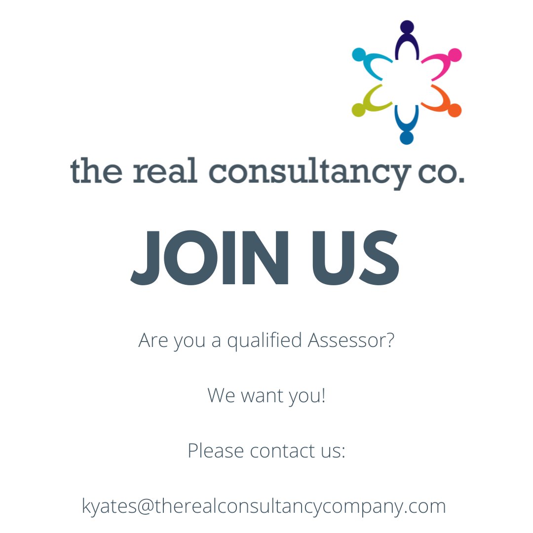 •Does this sound like you?
We are keen to hear from qualified assessors.
•Do you like working from home?
We are considering applicants from any region. 
•Contact us to register your interest: kyates@therealconsultancyco
#joinus #wearehiring #workfromhome  #qualified #assessor