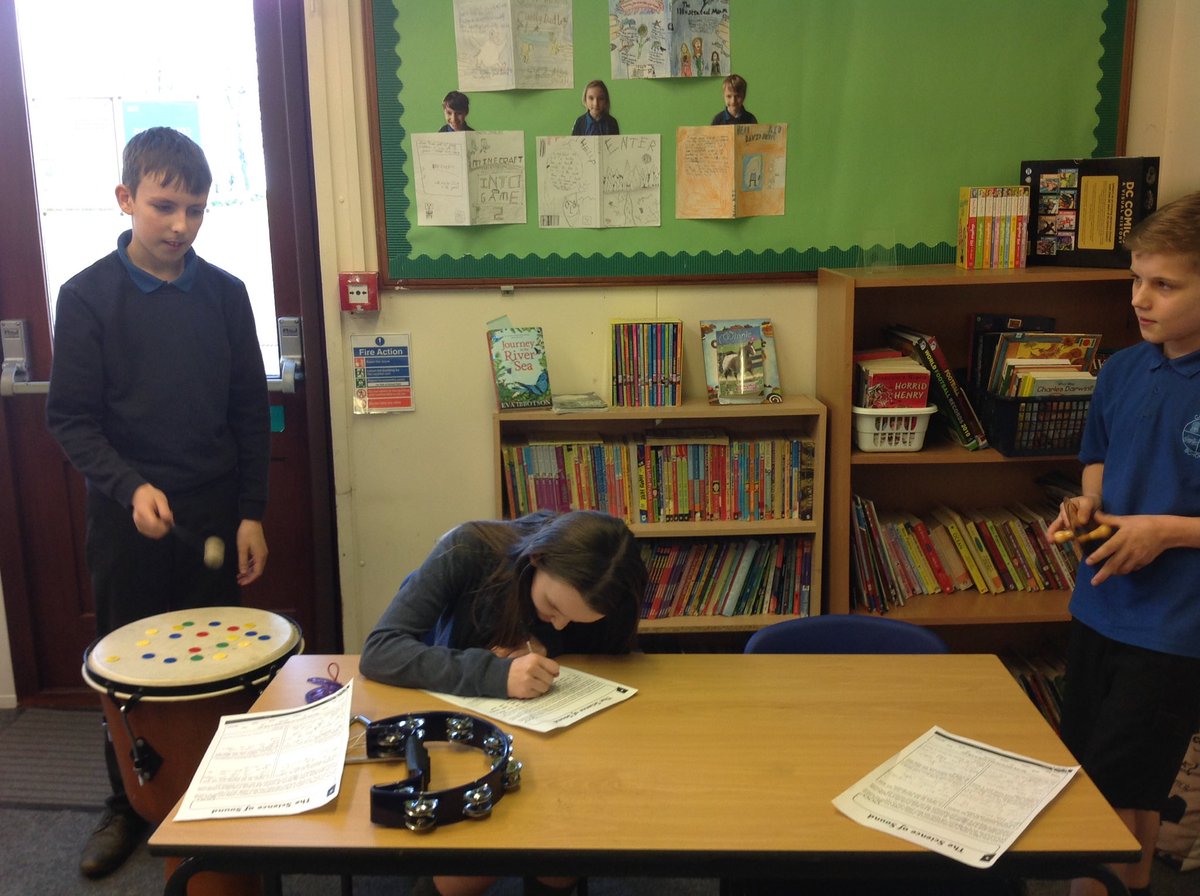 caythorpeclass5's tweet photo. In science we have been learning about sound. Today we used all our knowledge to produce a short TV clip "The Science of Sound." https://t.co/H2L2LfX6tI