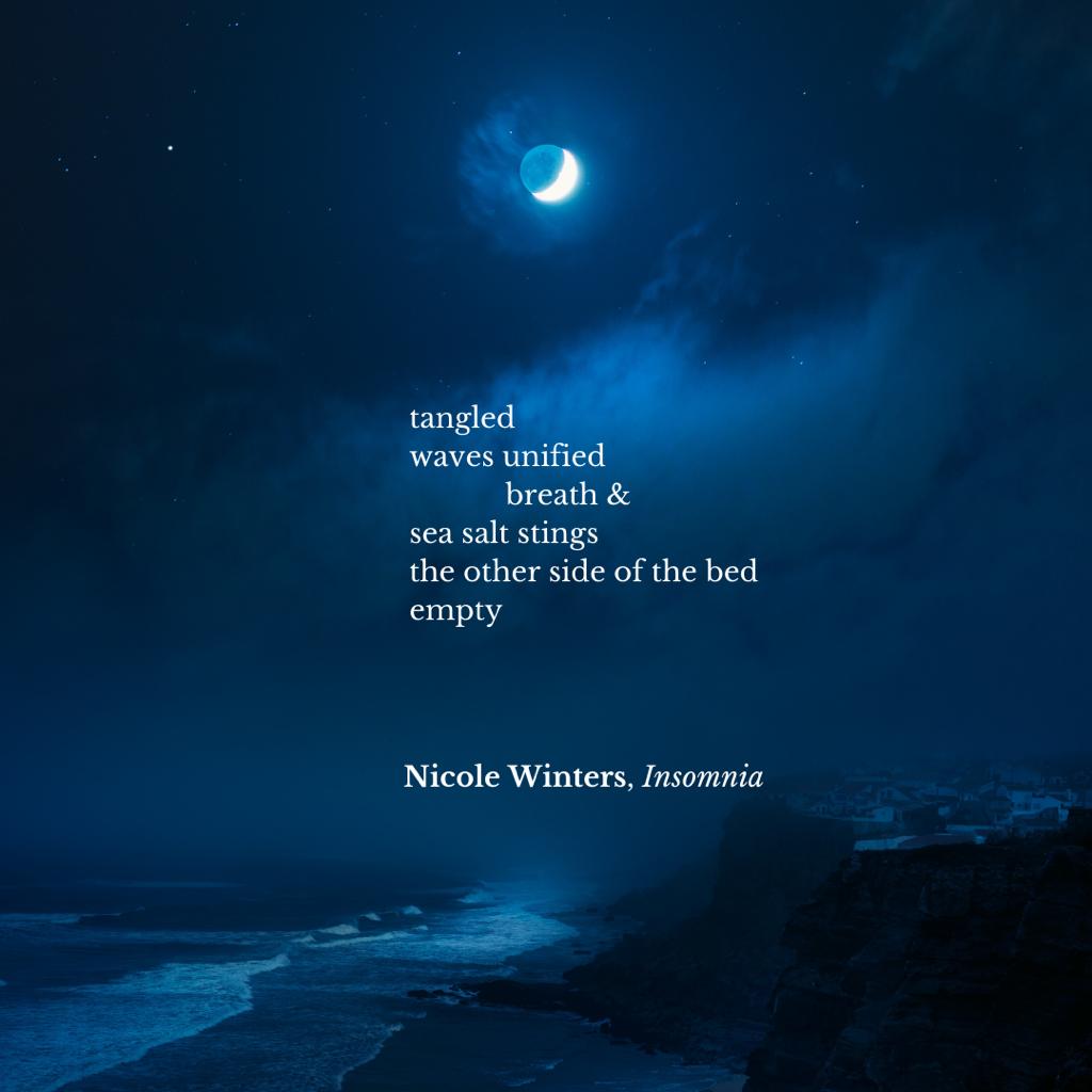 SeaborneMag's tweet photo. An extract from one of the vivid, disquieting poems from @nicoleewinters in Issue 2, capturing the flow of the sea on a moonlit night, the restlessness, then sudden stillness.  
 
You can purchase a copy here and read more of Nicole's lovely work inside: https://t.co/6nYqPvejaa https://t.co/5pZAcpObOu