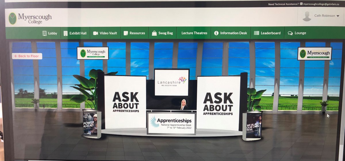 LancsForum's tweet image. Great to speak to staff and learners this morning at the @MyerscoughColl virtual event. Come and ask questions about #apprenticeships at the ASK booth in the Exhibit Hall. @NorthASK #NAW2022 #BuildTheFuture See you there!