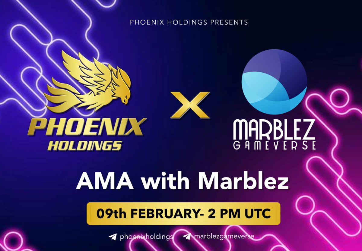 MARBLEZGames's tweet photo. 📣Ask Me Anything📣
Great session with @Phoenix_holding
https://t.co/cRmwR0FO1f

Presale with Pinksale! @pinkecosystem
https://t.co/12Efit8rUs

#NFTGame #BSCGem #NFT #NFTCommunity #indiegamedeveloper #BSCGems #P2E #BlockchainGaming #gamingCrypto #MarblezGameverse @MARBLEZGames https://t.co/1h6w4BHVUX