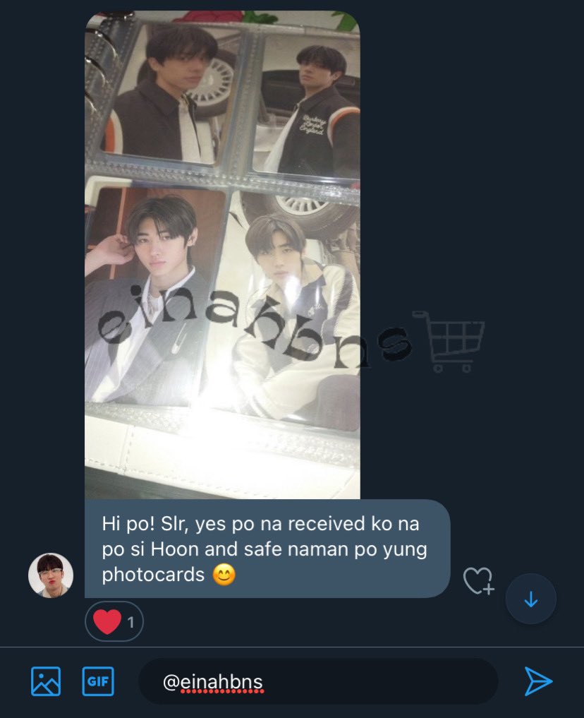 einahbns's tweet photo. #einah_feedbacks https://t.co/xjMyWDaeqo
