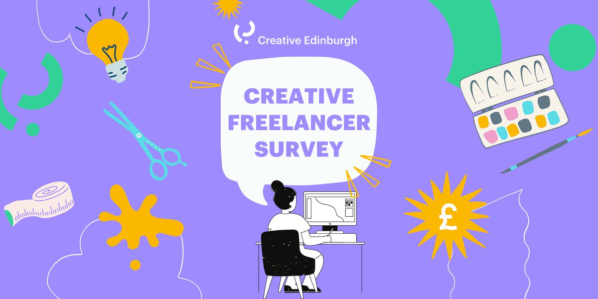 Calling all Creative Freelancers 📣 Fill out our survey for the chance to win some amazing prizes! The more respondents we get, the better we can tailor our future offering and provide everything our community needs to thrive.

👇👇👇
creative-edinburgh.typeform.com/to/cS0NXKQg