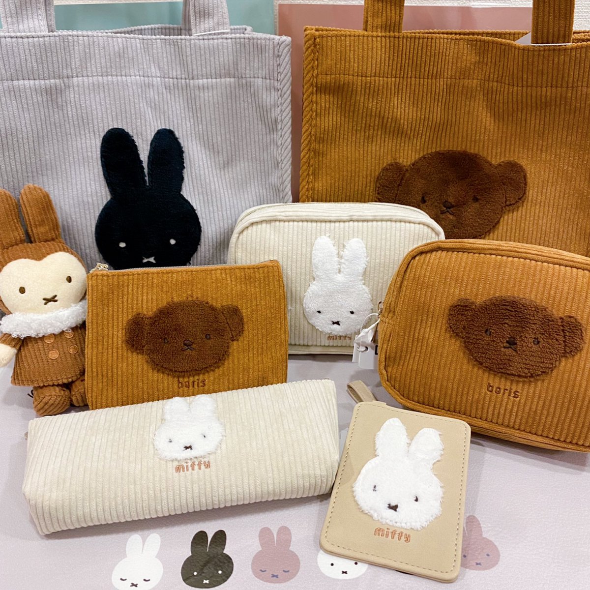 ミッフィー 雑貨フェスタ レア ミッフィー zakkaフェスタ マスコット コーデュロイ ミッフィー zakkaフェスタ マスコット コーデュロイ  楽天市場 zakkaフェスタ限定コーデュロイミッフィー