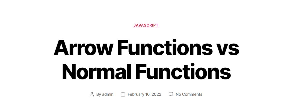 Back with a new article : 

In this article, you will understand the difference between arrow functions and normal functions 

#100daysofcode #javascript #DEVCommunity 

the-nerdy-dev.com/arrow-function…