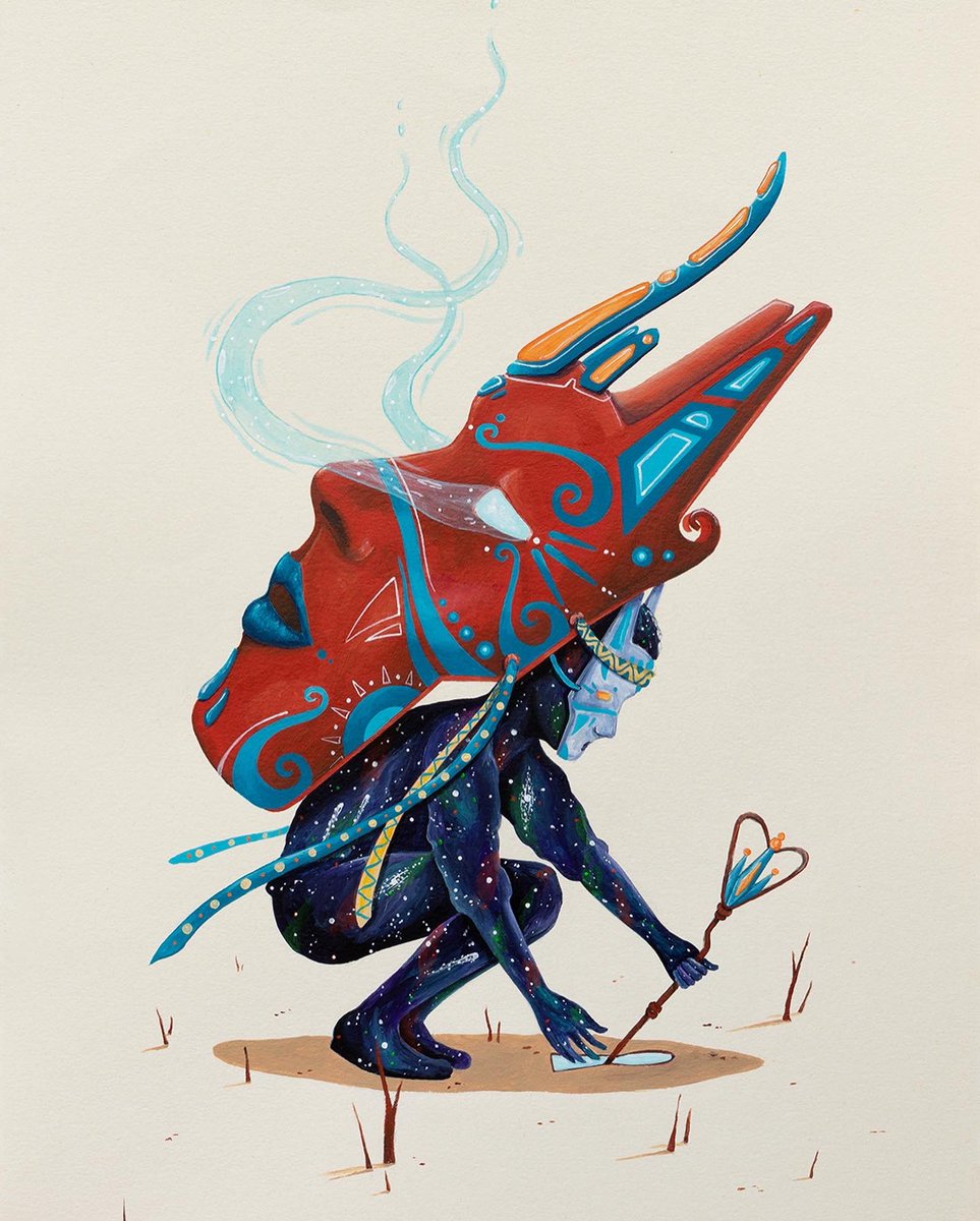 “Digging deep”
👉 instagram.com/skountart
.
#originalcharacters #mask #illustration #nftart