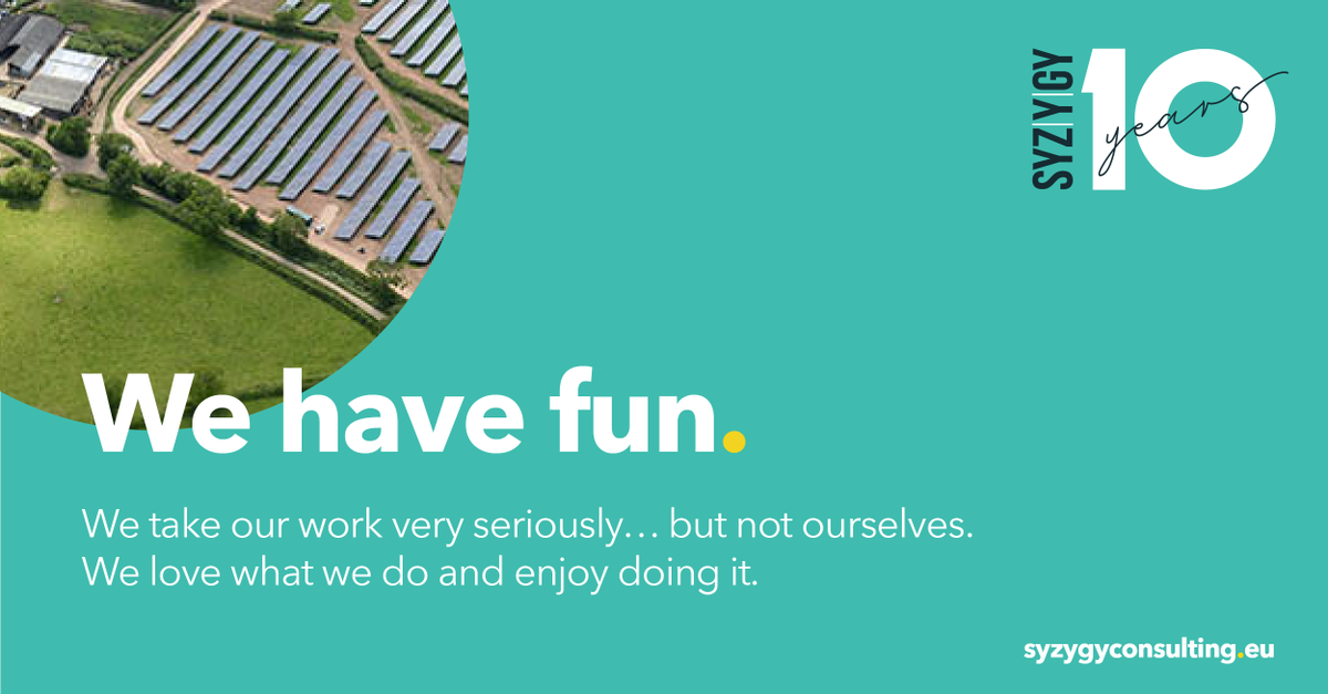 SyzygyRenewable's tweet photo. We're a 25 strong bunch of passionate, team players. A dazzling mix from all walks of life. All shapes and sizes, some young and others not so! But we all care deeply about what we do and why we're doing it. #ClimateCrisis #Renewables #decarbonization #RealEstate https://t.co/DztPnht6rj