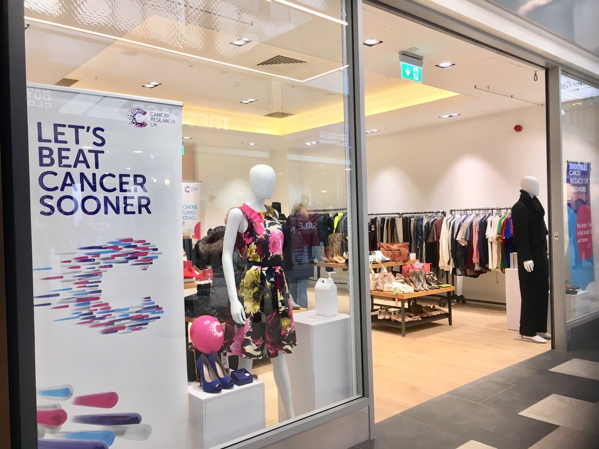 It’s official the Cancer Research UK Pop Up Shop is OPEN in Livingston Designer Outlet! Packed full of fashion treasures to raise vital funds for life saving research. Open 10th-19th February, come down to visit <a href="/CRUKShops/">Cancer Research UK Shops</a> #shoppingsaveslives #livingston