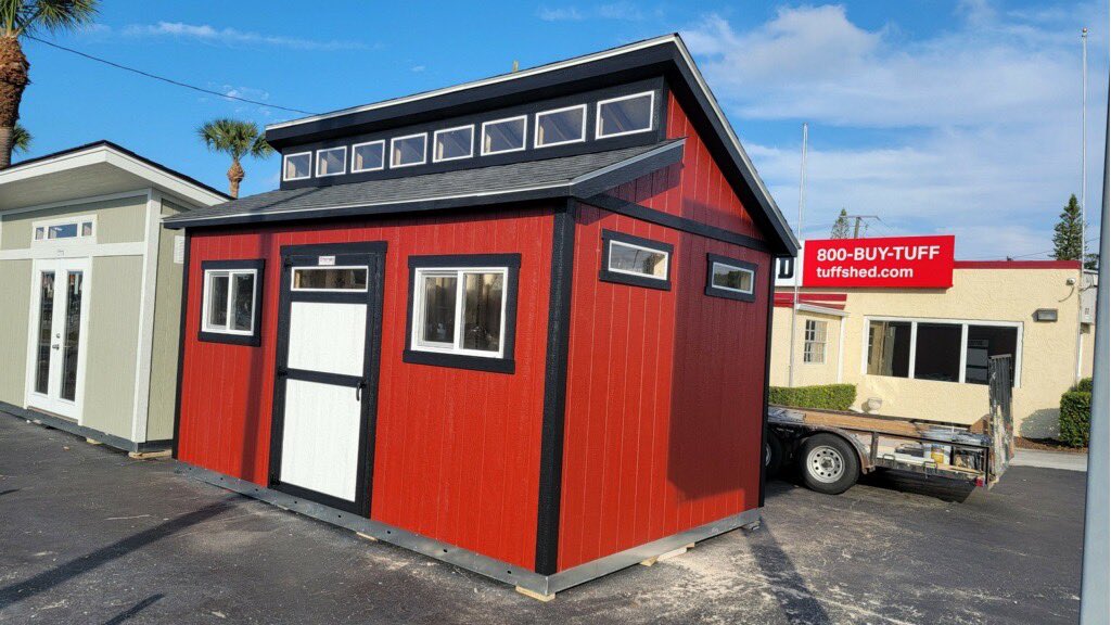 JoBanyH's tweet photo. #tuffshed Clerestory 10x16 https://t.co/GATrkoWJrz