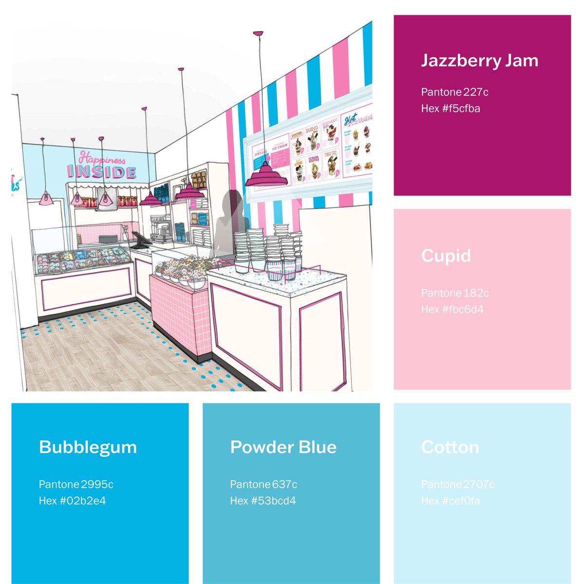 _TapCreative's tweet image. Did you know that we created the Scrumdiddly&apos;s brand identity and environment design for their flagship store in Dun Laoghaire? Great to see it become a local favourite in the area! 🍦

P.S Exciting new work to follow 👀

#brandidentity #environmentdesign  #creativeagency