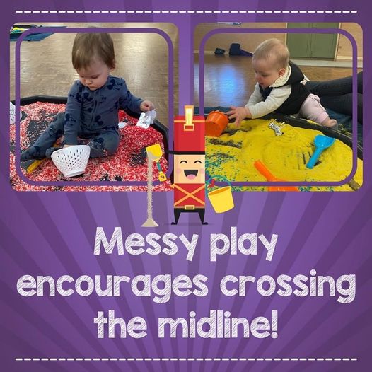 LittleLearnerUK's tweet image. The midline is an imaginary line down the centre of the body separating it into left &amp;amp; right. Little Learners provides opportunities for children to begin crossing the midline to reach, roll and interact with activities &amp;amp; tools!

#markmakers #learningthroughplay #earlywriting