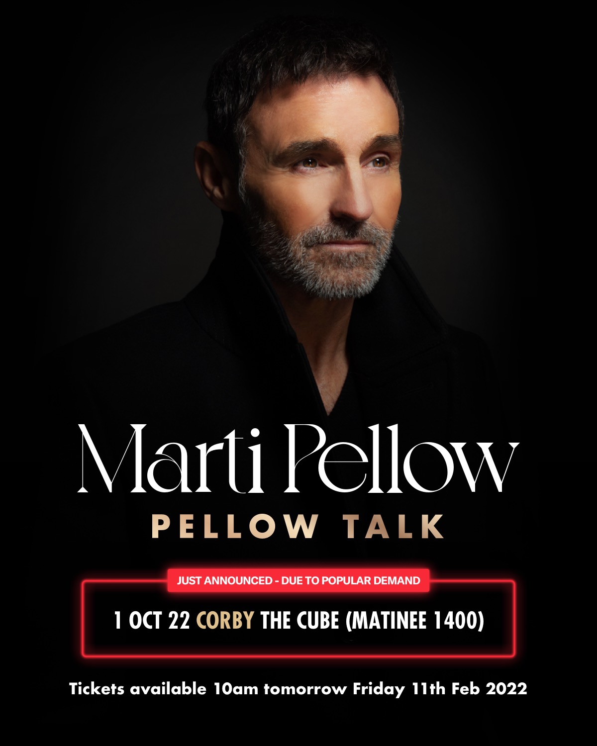 Marti Pellow on Twitter "*** NEW SHOW ANNOUNCEMENT *** I'm pleased to