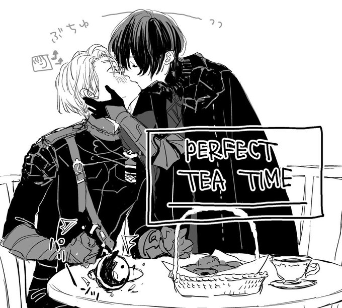 昔自分が描いたディミとレトの絵見てた 