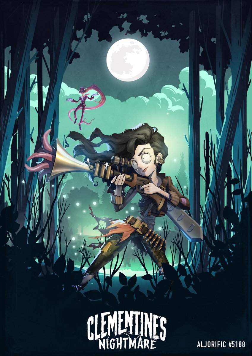 Hey guys here's my submission for the contest. Took me a long time to make it!   I know I'm not the best but I hope you guys like it.  Thank you for this wonderful project once again!  #ClementinesArt #Clementinesnightmare <a href="/ClementinesGame/">Clementine's Nightmare</a>