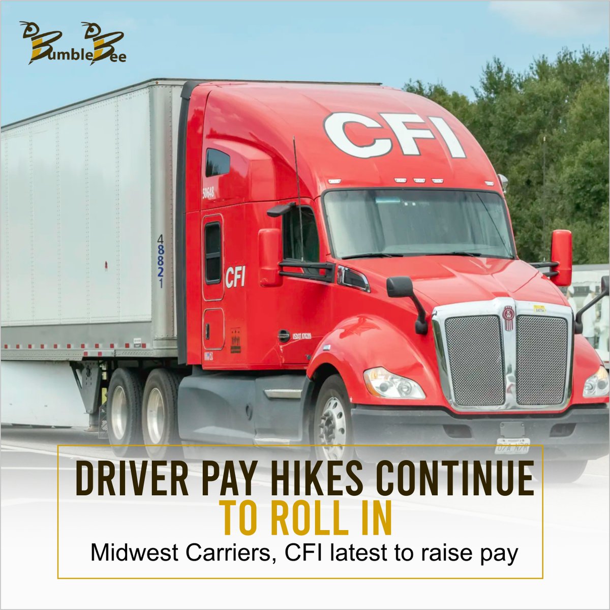 High demand and a lack of qualified drivers has pushed truckload carriers to raise pay substantially over the past year and a half.
-----
Learn more: 👉 bit.ly/3B8Lnlf
.
#onestopshop #bumblebee #logistics #transportation #transportationservices #academy #trainingacademy