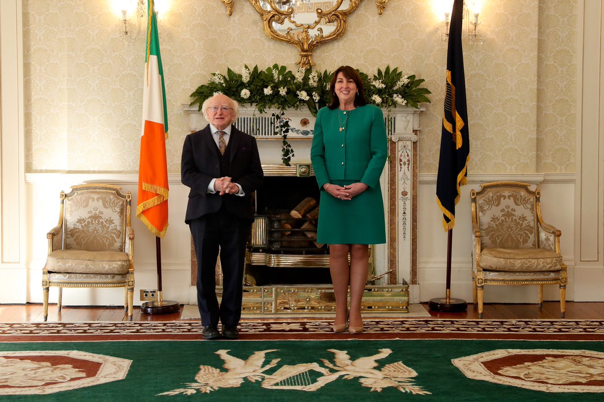 U.S. Embassy Dublin (@usembassydublin) on Twitter photo Congratulations <a href="/USAmbIreland/">Ambassador Edward Walsh</a> Claire Cronin, who has presented her credentials to <a href="/PresidentIRL/">President of Ireland</a> 🇮🇪🇺🇸 Congratulations <a href="/USAmbIreland/">Ambassador Edward Walsh</a> Claire Cronin, who has presented her credentials to <a href="/PresidentIRL/">President of Ireland</a> 🇮🇪🇺🇸