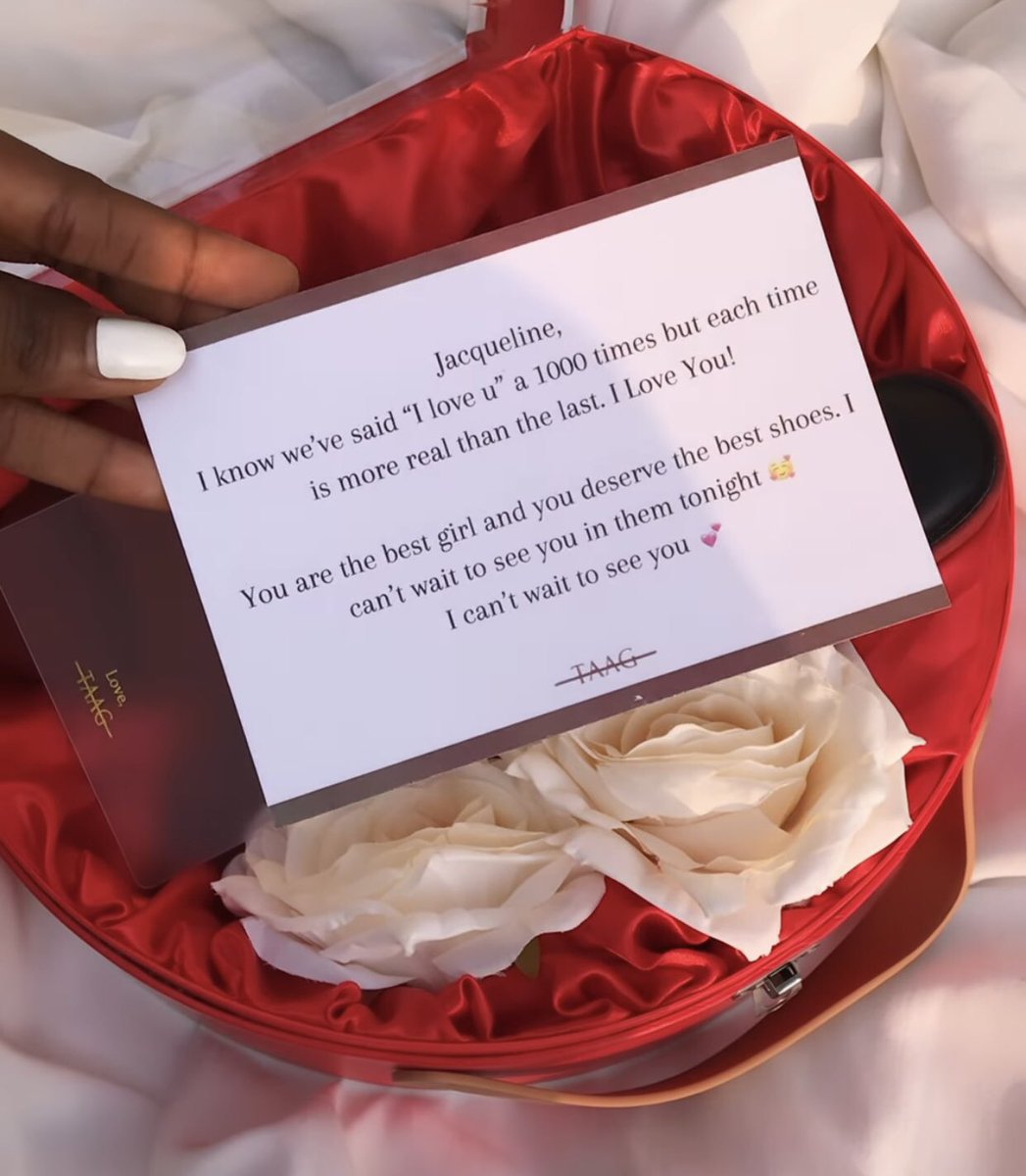 taagfashion's tweet photo. Living vicariously through Jacqueline this Vals Day 🥲 https://t.co/n2x3jDmDdN