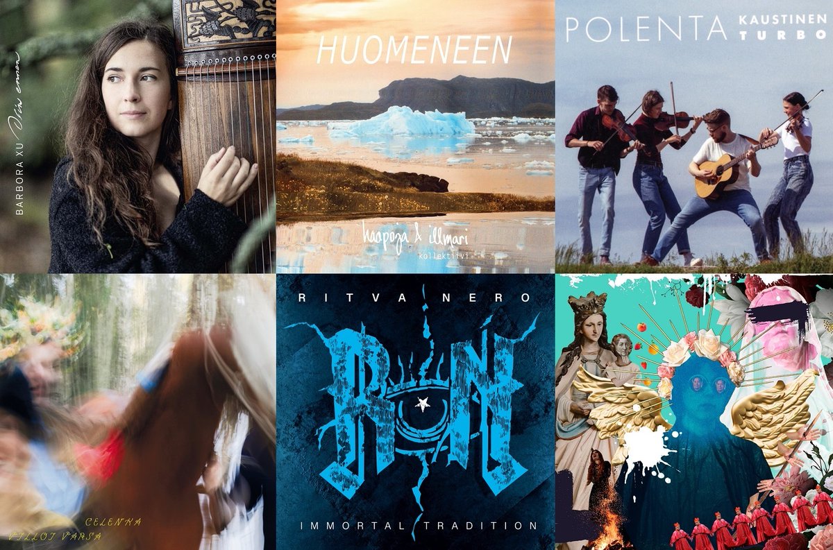 goodnewsfinland's tweet photo. MT @FMQmusicmedia: Virtuoso weirdness, rap aesthetics and a spoonfull of metal! Check out these amazing #Finnish folk albums reviewed by FMQ: https://t.co/UPV6LAQSC3
#BarboraXu #haapojaillmari #polenta #celenka #RitvaNero #PelkkäPoutanen
https://t.co/tiEOXeorQ8