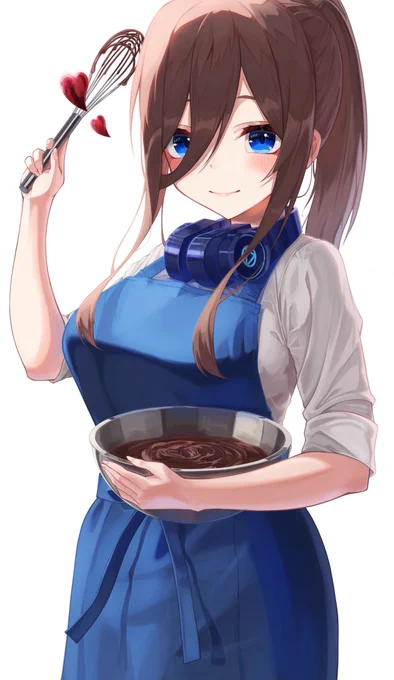 チョコ作り

#五等分の花嫁 #中野三玖 #イラスト 