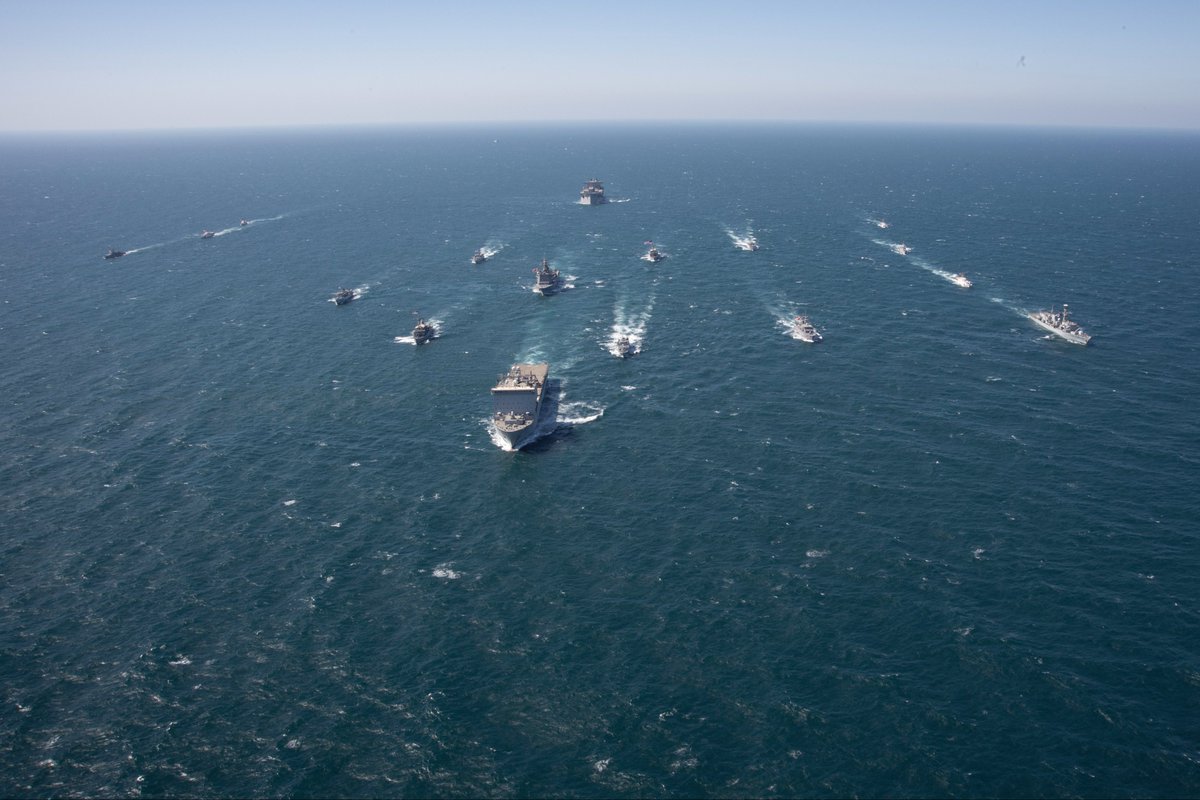 Defense_Imagery's tweet photo. Feb. 9, 2022: Exercise/Cutlass Express (IMX/CE) 2022 underway in the Arabian Gulf. This is the largest multinational training event in the Middle East, with over 60 nations and international organizations involved. (USN photo, MCS 1st Class Anita Chebahtah) #imx #navy #imx22 https://t.co/fpfu7p7KEJ