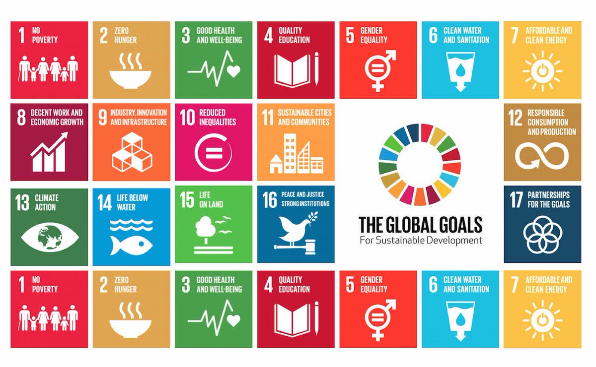 theGEF's tweet photo. The #GlobalGoals are the blueprint to achieve a more sustainable future for all. @theGEF supports efforts that are closely aligned with the #SDGs on...

🌡️#Climate

🌊Oceans &amp; marine resources

🌳Forests

🐅#Biodiversity conservation

🏝️Land restoration

🌽Food Security https://t.co/pj6vO2ZTnQ