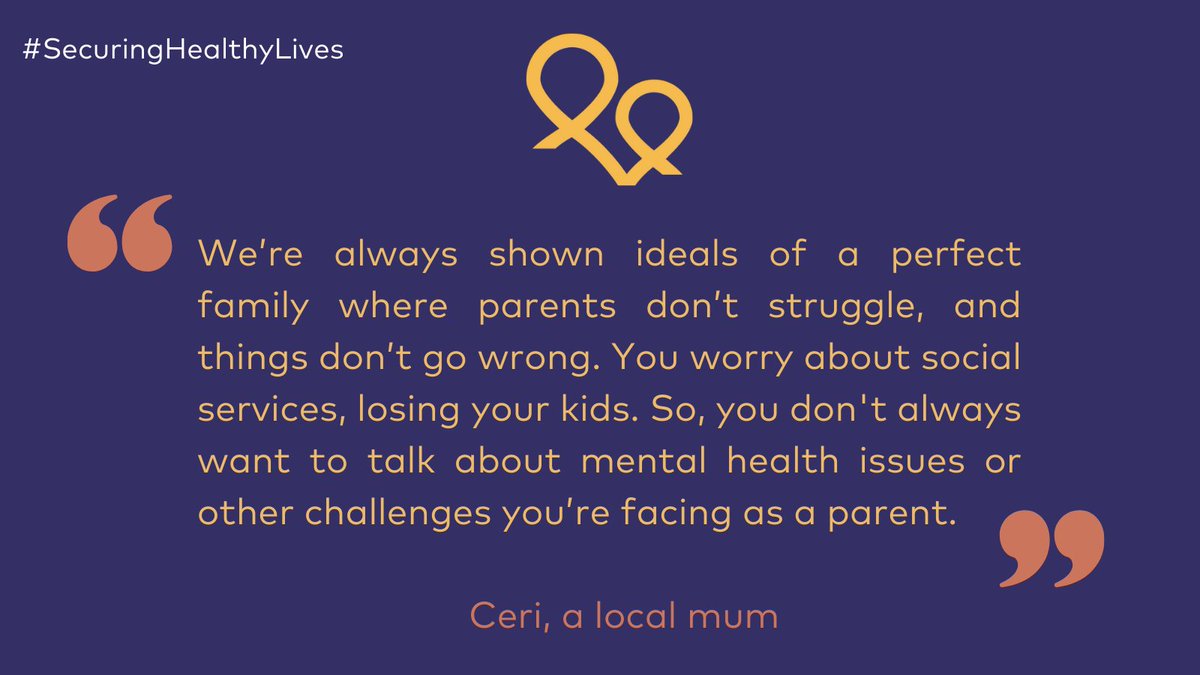 ParentInfantFdn's tweet photo. Parents were clear that they wanted local services where they could talk to someone about their relationship with their baby and get good advice. The biggest fears amongst parents were being made to feel like failure or of being judged.
#SecuringHealthyLives 3/5 https://t.co/PjZG0tlQxQ